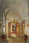 Hau Edward Petrovich Interiors of the Small Hermitage. The Study - Hermitage